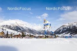 21.01.2023, Livigno, Italy (ITA): Gustav Aflodal (SWE) - FIS world cup cross-country, individual sprint, Livigno (ITA). www.nordicfocus.com. © Modica/NordicFocus. Every downloaded picture is fee-liable.