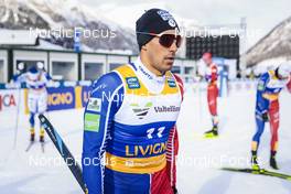 21.01.2023, Livigno, Italy (ITA): Richard Jouve (FRA) - FIS world cup cross-country, individual sprint, Livigno (ITA). www.nordicfocus.com. © Modica/NordicFocus. Every downloaded picture is fee-liable.