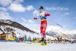 21.01.2023, Livigno, Italy (ITA): Michael Foettinger (AUT) - FIS world cup cross-country, individual sprint, Livigno (ITA). www.nordicfocus.com. © Modica/NordicFocus. Every downloaded picture is fee-liable.