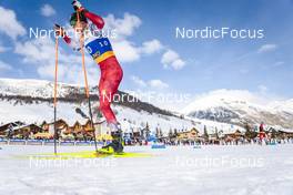 21.01.2023, Livigno, Italy (ITA): Michael Foettinger (AUT) - FIS world cup cross-country, individual sprint, Livigno (ITA). www.nordicfocus.com. © Modica/NordicFocus. Every downloaded picture is fee-liable.