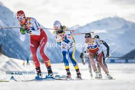 21.01.2023, Livigno, Italy (ITA): Emma Ribom (SWE) - FIS world cup cross-country, individual sprint, Livigno (ITA). www.nordicfocus.com. © Modica/NordicFocus. Every downloaded picture is fee-liable.