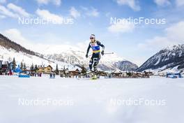 21.01.2023, Livigno, Italy (ITA): Lena Keck (GER) - FIS world cup cross-country, individual sprint, Livigno (ITA). www.nordicfocus.com. © Modica/NordicFocus. Every downloaded picture is fee-liable.