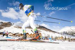 21.01.2023, Livigno, Italy (ITA): Victor Santos (BRA) - FIS world cup cross-country, individual sprint, Livigno (ITA). www.nordicfocus.com. © Modica/NordicFocus. Every downloaded picture is fee-liable.