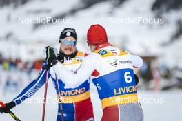 21.01.2023, Livigno, Italy (ITA): Janik Riebli (SUI) - FIS world cup cross-country, individual sprint, Livigno (ITA). www.nordicfocus.com. © Modica/NordicFocus. Every downloaded picture is fee-liable.