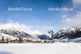 21.01.2023, Livigno, Italy (ITA): James Clugnet (GBR) - FIS world cup cross-country, individual sprint, Livigno (ITA). www.nordicfocus.com. © Modica/NordicFocus. Every downloaded picture is fee-liable.