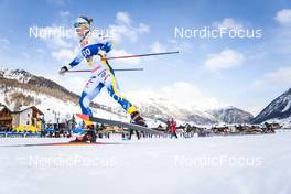21.01.2023, Livigno, Italy (ITA): Jonna Sundling (SWE) - FIS world cup cross-country, individual sprint, Livigno (ITA). www.nordicfocus.com. © Modica/NordicFocus. Every downloaded picture is fee-liable.