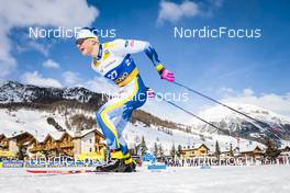 21.01.2023, Livigno, Italy (ITA): Edvin Anger (SWE) - FIS world cup cross-country, individual sprint, Livigno (ITA). www.nordicfocus.com. © Modica/NordicFocus. Every downloaded picture is fee-liable.
