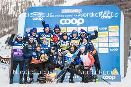 21.01.2023, Livigno, Italy (ITA): Richard Jouve (FRA) with French Team - FIS world cup cross-country, individual sprint, Livigno (ITA). www.nordicfocus.com. © Modica/NordicFocus. Every downloaded picture is fee-liable.