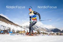 21.01.2023, Livigno, Italy (ITA): Michael Hellweger (ITA) - FIS world cup cross-country, individual sprint, Livigno (ITA). www.nordicfocus.com. © Modica/NordicFocus. Every downloaded picture is fee-liable.