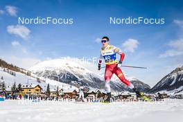 21.01.2023, Livigno, Italy (ITA): Lukas Mrkonjic (AUT) - FIS world cup cross-country, individual sprint, Livigno (ITA). www.nordicfocus.com. © Modica/NordicFocus. Every downloaded picture is fee-liable.