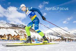 21.01.2023, Livigno, Italy (ITA): Jost Mulej (SLO) - FIS world cup cross-country, individual sprint, Livigno (ITA). www.nordicfocus.com. © Modica/NordicFocus. Every downloaded picture is fee-liable.