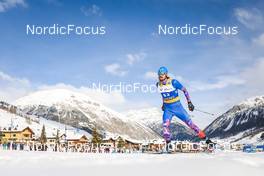 21.01.2023, Livigno, Italy (ITA): Mark Chanloung (THA) - FIS world cup cross-country, individual sprint, Livigno (ITA). www.nordicfocus.com. © Modica/NordicFocus. Every downloaded picture is fee-liable.
