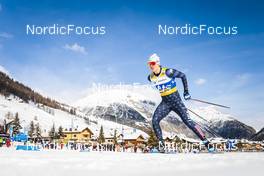 21.01.2023, Livigno, Italy (ITA): Logan Diekmann (USA) - FIS world cup cross-country, individual sprint, Livigno (ITA). www.nordicfocus.com. © Modica/NordicFocus. Every downloaded picture is fee-liable.