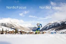21.01.2023, Livigno, Italy (ITA): Jost Mulej (SLO) - FIS world cup cross-country, individual sprint, Livigno (ITA). www.nordicfocus.com. © Modica/NordicFocus. Every downloaded picture is fee-liable.
