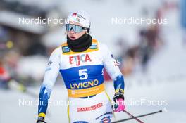 21.01.2023, Livigno, Italy (ITA): Linn Svahn (SWE) - FIS world cup cross-country, individual sprint, Livigno (ITA). www.nordicfocus.com. © Modica/NordicFocus. Every downloaded picture is fee-liable.