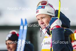 21.01.2023, Livigno, Italy (ITA): Johannes Hoesflot Klaebo (NOR) - FIS world cup cross-country, individual sprint, Livigno (ITA). www.nordicfocus.com. © Modica/NordicFocus. Every downloaded picture is fee-liable.