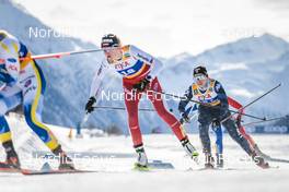 21.01.2023, Livigno, Italy (ITA): Lauren Jortberg (USA) - FIS world cup cross-country, individual sprint, Livigno (ITA). www.nordicfocus.com. © Modica/NordicFocus. Every downloaded picture is fee-liable.