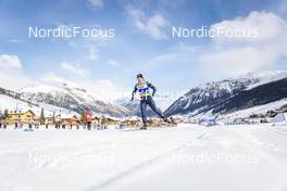 21.01.2023, Livigno, Italy (ITA): Lauren Jortberg (USA) - FIS world cup cross-country, individual sprint, Livigno (ITA). www.nordicfocus.com. © Modica/NordicFocus. Every downloaded picture is fee-liable.