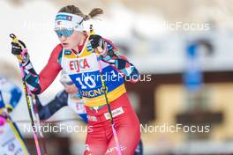 21.01.2023, Livigno, Italy (ITA): Maria Hartz Melling (NOR) - FIS world cup cross-country, individual sprint, Livigno (ITA). www.nordicfocus.com. © Modica/NordicFocus. Every downloaded picture is fee-liable.
