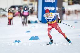 21.01.2023, Livigno, Italy (ITA): Erwan Kaeser (SUI) - FIS world cup cross-country, individual sprint, Livigno (ITA). www.nordicfocus.com. © Modica/NordicFocus. Every downloaded picture is fee-liable.