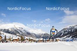 21.01.2023, Livigno, Italy (ITA): Mikael Abram (ITA) - FIS world cup cross-country, individual sprint, Livigno (ITA). www.nordicfocus.com. © Modica/NordicFocus. Every downloaded picture is fee-liable.