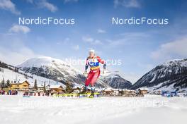 21.01.2023, Livigno, Italy (ITA): Julie Myhre (NOR) - FIS world cup cross-country, individual sprint, Livigno (ITA). www.nordicfocus.com. © Modica/NordicFocus. Every downloaded picture is fee-liable.