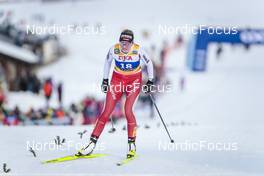 21.01.2023, Livigno, Italy (ITA): Lea Fischer (SUI) - FIS world cup cross-country, individual sprint, Livigno (ITA). www.nordicfocus.com. © Modica/NordicFocus. Every downloaded picture is fee-liable.