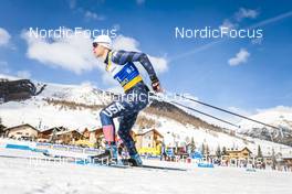21.01.2023, Livigno, Italy (ITA): Adam Witkowski (USA) - FIS world cup cross-country, individual sprint, Livigno (ITA). www.nordicfocus.com. © Modica/NordicFocus. Every downloaded picture is fee-liable.