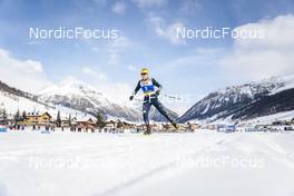 21.01.2023, Livigno, Italy (ITA): Coletta Rydzek (GER) - FIS world cup cross-country, individual sprint, Livigno (ITA). www.nordicfocus.com. © Modica/NordicFocus. Every downloaded picture is fee-liable.