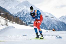 21.01.2023, Livigno, Italy (ITA): Ondrej Cerny (CZE) - FIS world cup cross-country, individual sprint, Livigno (ITA). www.nordicfocus.com. © Modica/NordicFocus. Every downloaded picture is fee-liable.