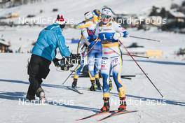 22.01.2023, Livigno, Italy (ITA): Jonna Sundling (SWE) - FIS world cup cross-country, team sprint, Livigno (ITA). www.nordicfocus.com. © Modica/NordicFocus. Every downloaded picture is fee-liable.