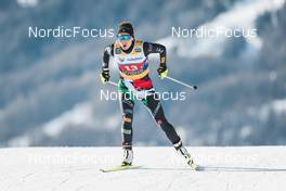 22.01.2023, Livigno, Italy (ITA): Federica Sanfilippo (ITA) - FIS world cup cross-country, team sprint, Livigno (ITA). www.nordicfocus.com. © Modica/NordicFocus. Every downloaded picture is fee-liable.