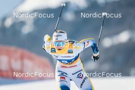 22.01.2023, Livigno, Italy (ITA): Maja Dahlqvist (SWE) - FIS world cup cross-country, team sprint, Livigno (ITA). www.nordicfocus.com. © Modica/NordicFocus. Every downloaded picture is fee-liable.