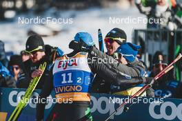 22.01.2023, Livigno, Italy (ITA): Simone Mocellini (ITA) - FIS world cup cross-country, team sprint, Livigno (ITA). www.nordicfocus.com. © Modica/NordicFocus. Every downloaded picture is fee-liable.