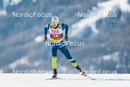 22.01.2023, Livigno, Italy (ITA): Vili Crv (SLO) - FIS world cup cross-country, team sprint, Livigno (ITA). www.nordicfocus.com. © Modica/NordicFocus. Every downloaded picture is fee-liable.