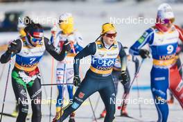 22.01.2023, Livigno, Italy (ITA): Coletta Rydzek (GER) - FIS world cup cross-country, team sprint, Livigno (ITA). www.nordicfocus.com. © Modica/NordicFocus. Every downloaded picture is fee-liable.