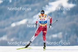 22.01.2023, Livigno, Italy (ITA): Benjamin Moser (AUT) - FIS world cup cross-country, team sprint, Livigno (ITA). www.nordicfocus.com. © Modica/NordicFocus. Every downloaded picture is fee-liable.