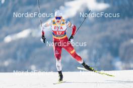 22.01.2023, Livigno, Italy (ITA): Lukas Mrkonjic (AUT) - FIS world cup cross-country, team sprint, Livigno (ITA). www.nordicfocus.com. © Modica/NordicFocus. Every downloaded picture is fee-liable.