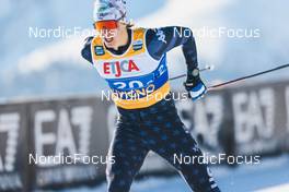 22.01.2023, Livigno, Italy (ITA): Logan Diekmann (USA) - FIS world cup cross-country, team sprint, Livigno (ITA). www.nordicfocus.com. © Modica/NordicFocus. Every downloaded picture is fee-liable.
