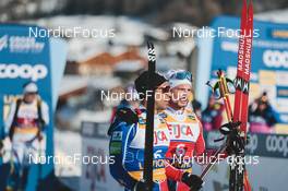 22.01.2023, Livigno, Italy (ITA): Richard Jouve (FRA), Renaud Jay (FRA), (l-r)  - FIS world cup cross-country, team sprint, Livigno (ITA). www.nordicfocus.com. © Modica/NordicFocus. Every downloaded picture is fee-liable.