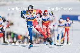 22.01.2023, Livigno, Italy (ITA): Richard Jouve (FRA) - FIS world cup cross-country, team sprint, Livigno (ITA). www.nordicfocus.com. © Modica/NordicFocus. Every downloaded picture is fee-liable.