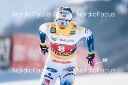 22.01.2023, Livigno, Italy (ITA): Linn Svahn (SWE) - FIS world cup cross-country, team sprint, Livigno (ITA). www.nordicfocus.com. © Modica/NordicFocus. Every downloaded picture is fee-liable.