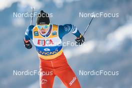 22.01.2023, Livigno, Italy (ITA): Ondrej Cerny (CZE) - FIS world cup cross-country, team sprint, Livigno (ITA). www.nordicfocus.com. © Modica/NordicFocus. Every downloaded picture is fee-liable.