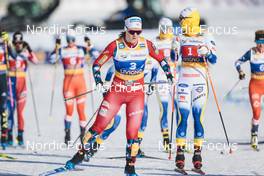 22.01.2023, Livigno, Italy (ITA): Emma Ribom (SWE) - FIS world cup cross-country, team sprint, Livigno (ITA). www.nordicfocus.com. © Modica/NordicFocus. Every downloaded picture is fee-liable.
