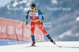 22.01.2023, Livigno, Italy (ITA): Adam Fellner (CZE) - FIS world cup cross-country, team sprint, Livigno (ITA). www.nordicfocus.com. © Modica/NordicFocus. Every downloaded picture is fee-liable.