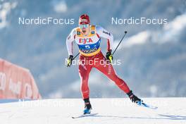 22.01.2023, Livigno, Italy (ITA): Valerio Grond (SUI) - FIS world cup cross-country, team sprint, Livigno (ITA). www.nordicfocus.com. © Modica/NordicFocus. Every downloaded picture is fee-liable.