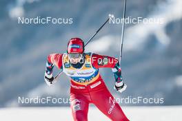 22.01.2023, Livigno, Italy (ITA): Ane Appelkvist Stenseth (NOR) - FIS world cup cross-country, team sprint, Livigno (ITA). www.nordicfocus.com. © Modica/NordicFocus. Every downloaded picture is fee-liable.