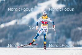 22.01.2023, Livigno, Italy (ITA): Emma Ribom (SWE) - FIS world cup cross-country, team sprint, Livigno (ITA). www.nordicfocus.com. © Modica/NordicFocus. Every downloaded picture is fee-liable.