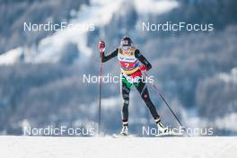 22.01.2023, Livigno, Italy (ITA): Caterina Ganz (ITA) - FIS world cup cross-country, team sprint, Livigno (ITA). www.nordicfocus.com. © Modica/NordicFocus. Every downloaded picture is fee-liable.