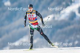 22.01.2023, Livigno, Italy (ITA): Davide Graz (ITA) - FIS world cup cross-country, team sprint, Livigno (ITA). www.nordicfocus.com. © Modica/NordicFocus. Every downloaded picture is fee-liable.